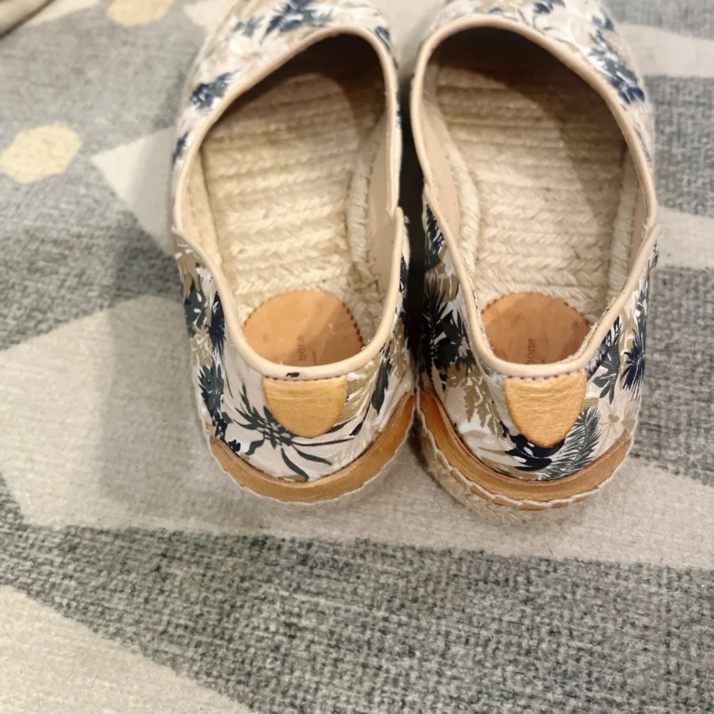 rag & bone Georgie Printed Cotton Espadrille, Botanical